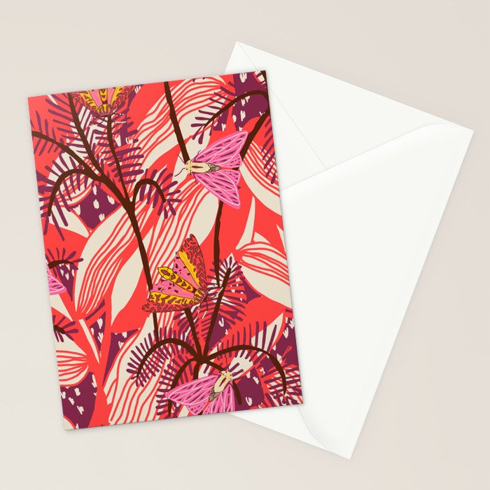BAZAAR FETE MOTH Stationery Card Gallery Image 2