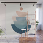 Abstract Minimal Shapes 31 Wall Mural Gallery Image 1