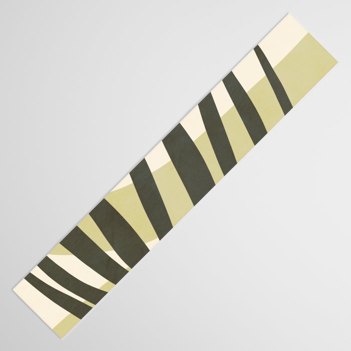 Palm leaf with sun and rainbow nº2 Table Runner Gallery Image 3