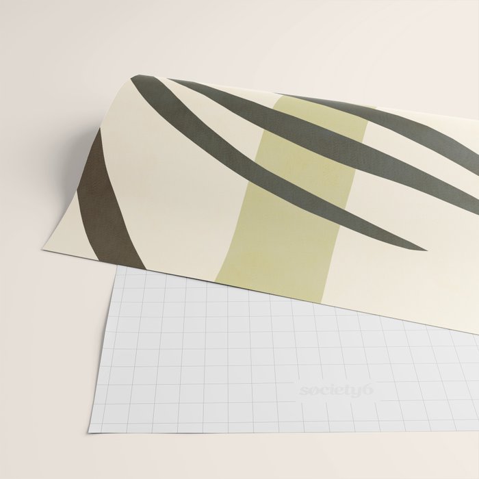 Palm leaf with sun and rainbow nº2 Wrapping Paper Gallery Image 2