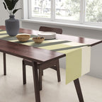Palm leaf with sun and rainbow nº2 Table Runner Gallery Image 2