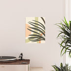 Palm leaf with sun and rainbow nº2 Poster Gallery Image 2