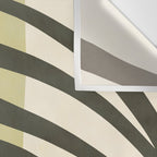 Palm leaf with sun and rainbow nº2 Wall Tapestry Gallery Image 3