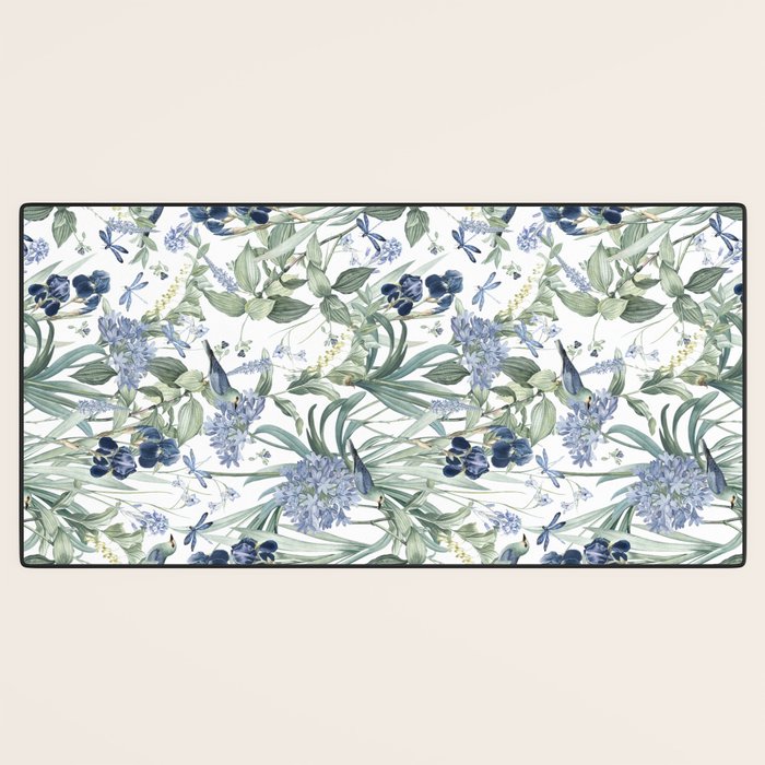 Beautiful Wildlife Garden Floral Desk Mat Gallery Image 3