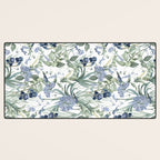 Beautiful Wildlife Garden Floral Desk Mat Gallery Image 3