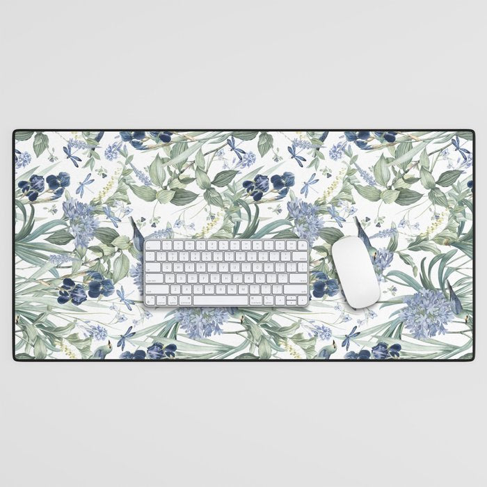 Beautiful Wildlife Garden Floral Desk Mat Gallery Image 1