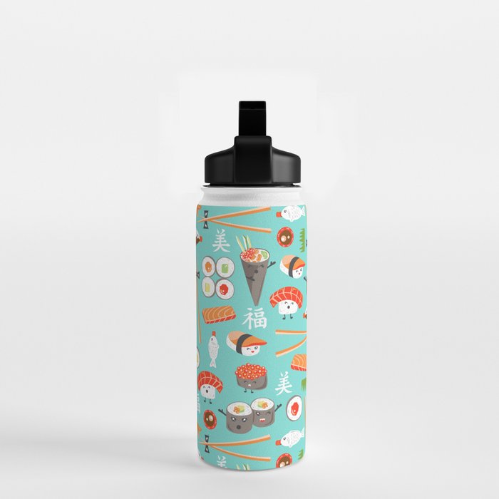 Happy Sushi Water Bottle Gallery Image 2