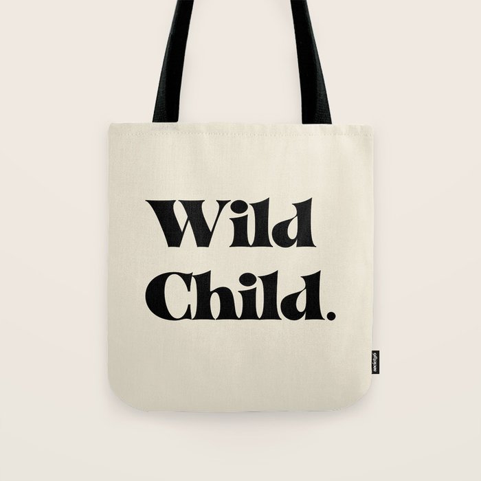 Wild Child Tote Bag Gallery Image 1