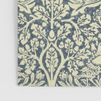 William Morris Brer Rabbit Indigo Blue Vintage Pattern Poster Gallery Image 3