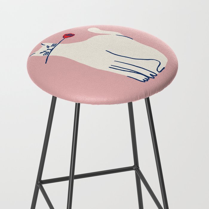 Casanova cat - the whimsical Catsanova Stool Gallery Image 2