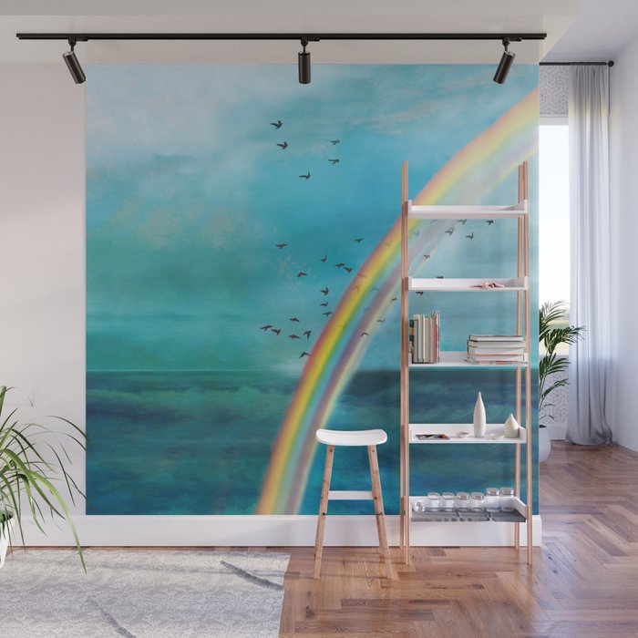 Rainbow Wall Mural Gallery Image 1