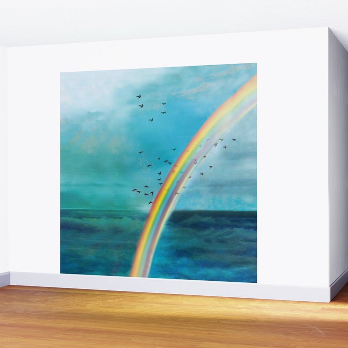 Rainbow Wall Mural Gallery Image 2
