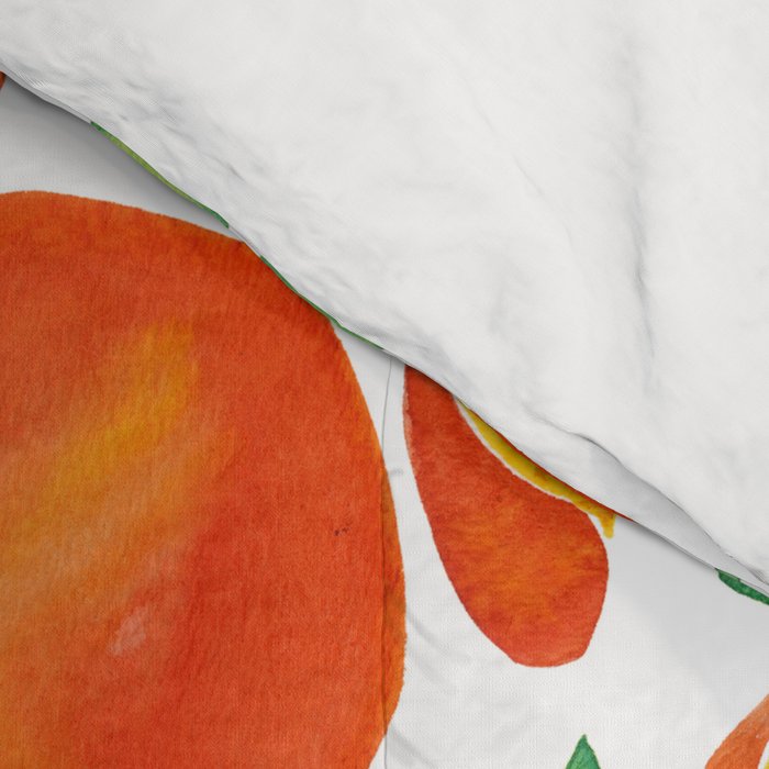 Peaches - Green Leaves Comforter Gallery Image 4