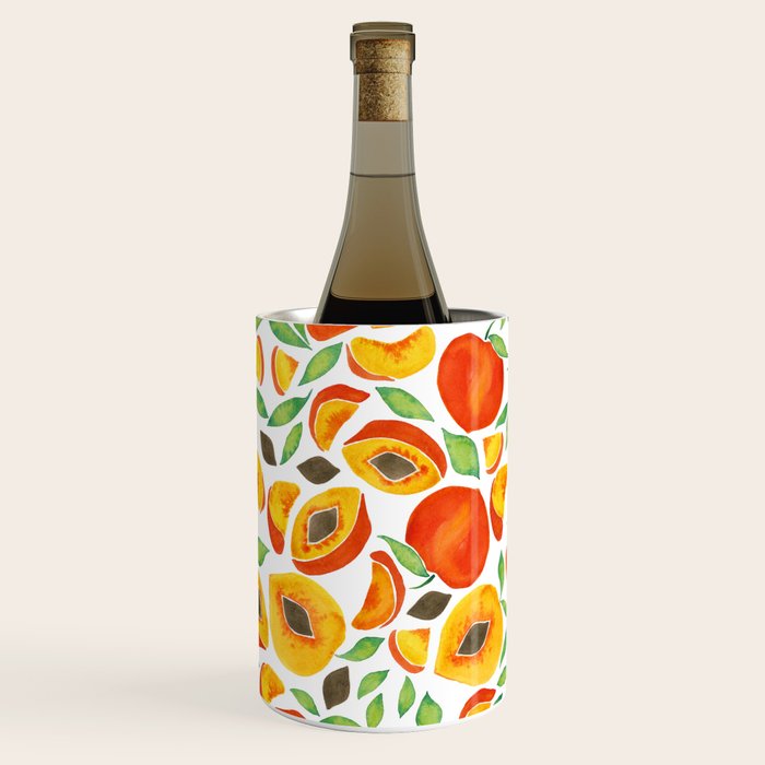 Peaches - Green Leaves Wine Chiller Gallery Image 2