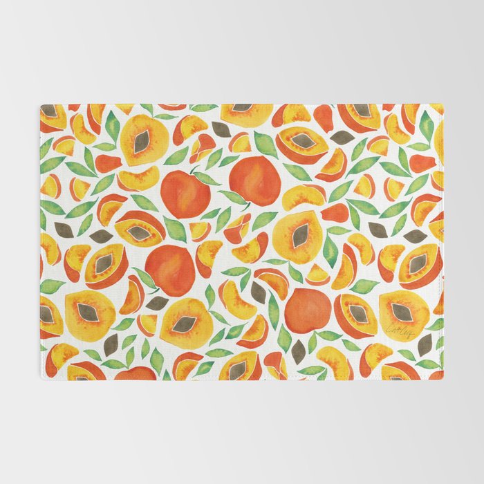 Peaches - Green Leaves Rug Gallery Image 2