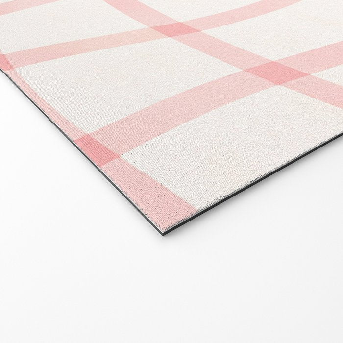 Pink Woven Print Welcome Mat Gallery Image 2