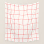 Pink Woven Print Wall Tapestry Gallery Image 4