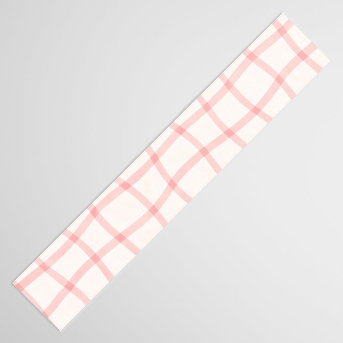 Pink Woven Print Table Runner Gallery Image 3
