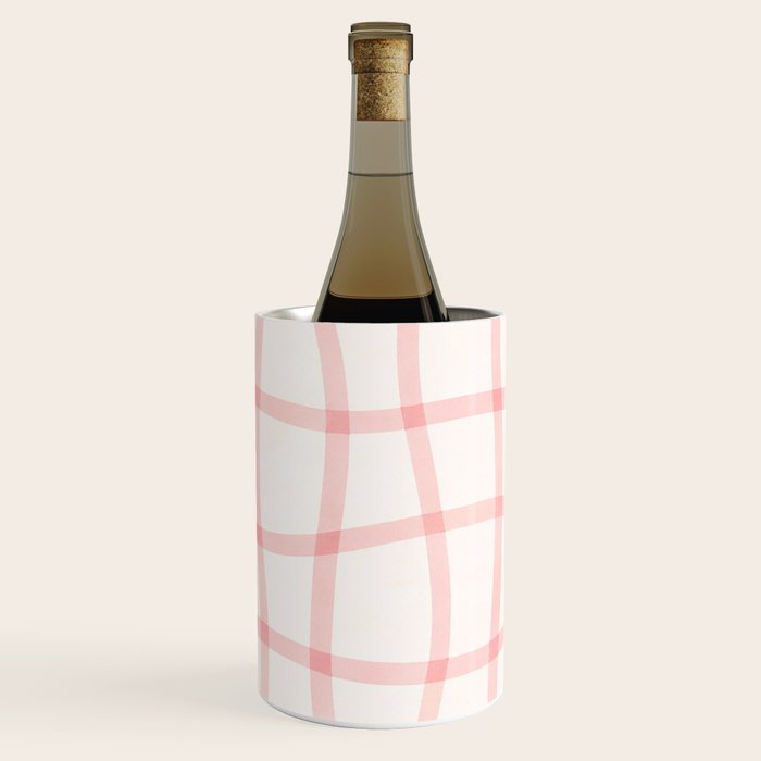 Pink Woven Print Wine Chiller Gallery Image 3