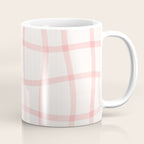 Pink Woven Print Coffee Mug Gallery Image 1