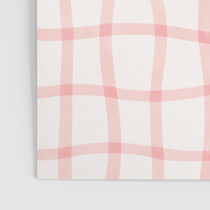 Pink Woven Print Poster Gallery Image 3
