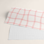 Pink Woven Print Wrapping Paper Gallery Image 2