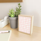 Pink Woven Print Mini Art Print Gallery Image 2