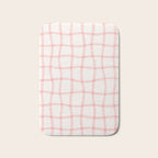 Pink Woven Print Bath Mat Gallery Image 1
