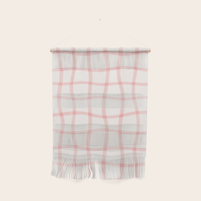 Pink Woven Print Wall Hanging Gallery Image 1