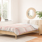 Pink Woven Print Duvet Cover Gallery Image 2