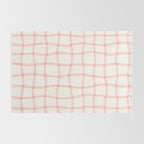 Pink Woven Print Rug Gallery Image 2