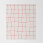 Pink Woven Print Throw Blanket Gallery Image 2
