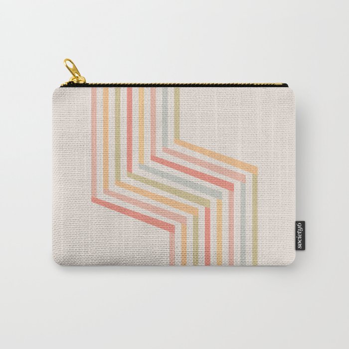 Geometric Terraces #2 Carry All Pouch Gallery Image 1