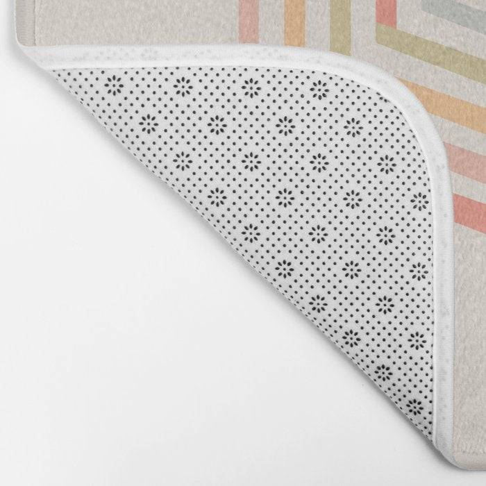Geometric Terraces #2 Bath Mat Gallery Image 2