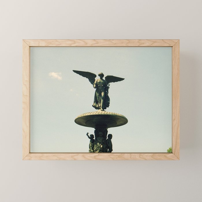 Central Park Angel | 35mm Film Photography Mini Art Print Gallery Image 1