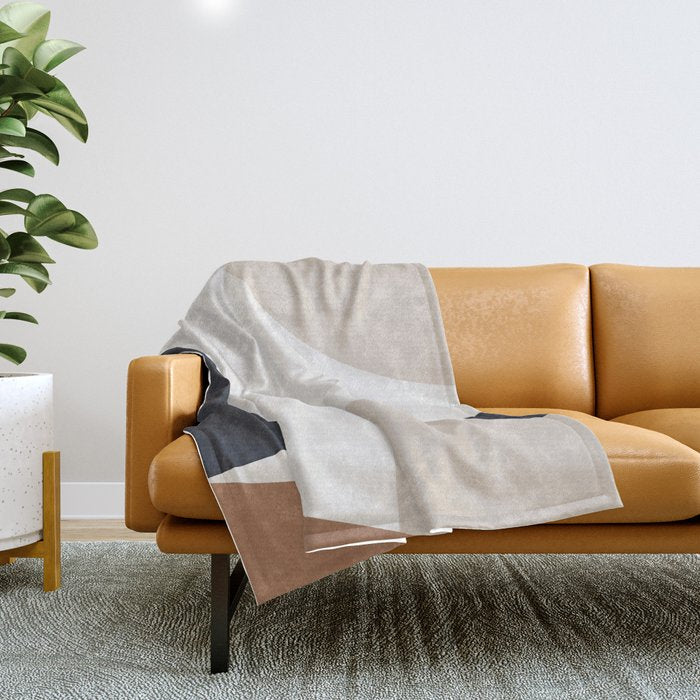 Minimalist #34 Throw Blanket Gallery Image 1