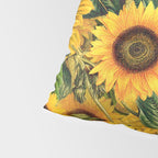 Vintage & Shabby Chic - Noon Sunflowers Garden Pillow Sham Gallery Image 4