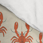 Coastal Lobsters Nautical Crustacean Comforter Gallery Image 4