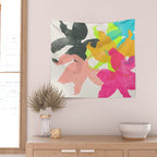 lily 73 Wall Tapestry Gallery Image 2