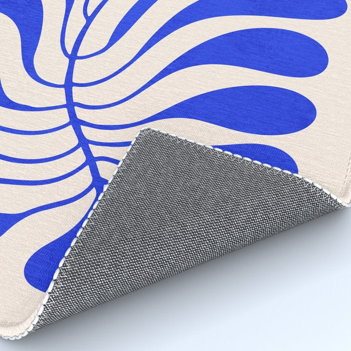 Electrik Blue Ferns: Matisse Edition Rug Gallery Image 4