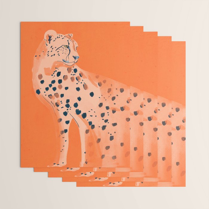 Cheetah 16 Wrapping Paper Gallery Image 3