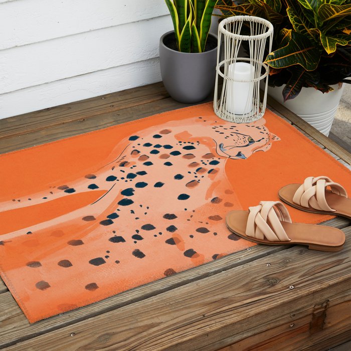 Cheetah 16 Outdoor Rug Gallery Image 2