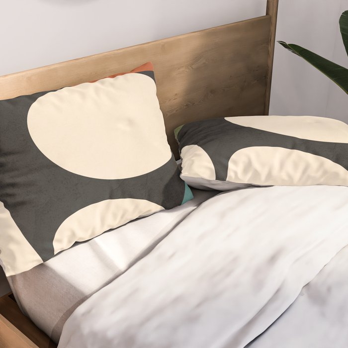 Abstract shapes in the skies 1 Pillow Sham Gallery Image 2