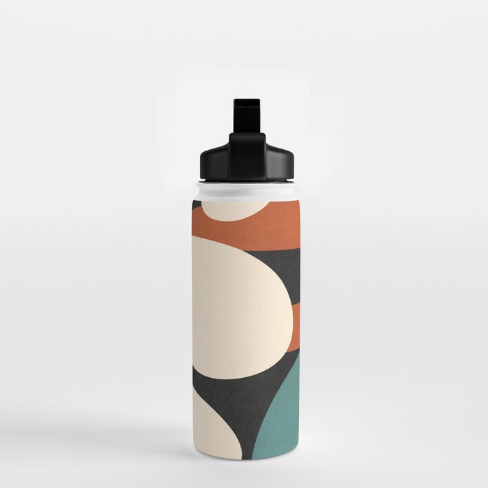 Abstract shapes in the skies 1 Water Bottle Gallery Image 2