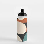 Abstract shapes in the skies 1 Water Bottle Gallery Image 2