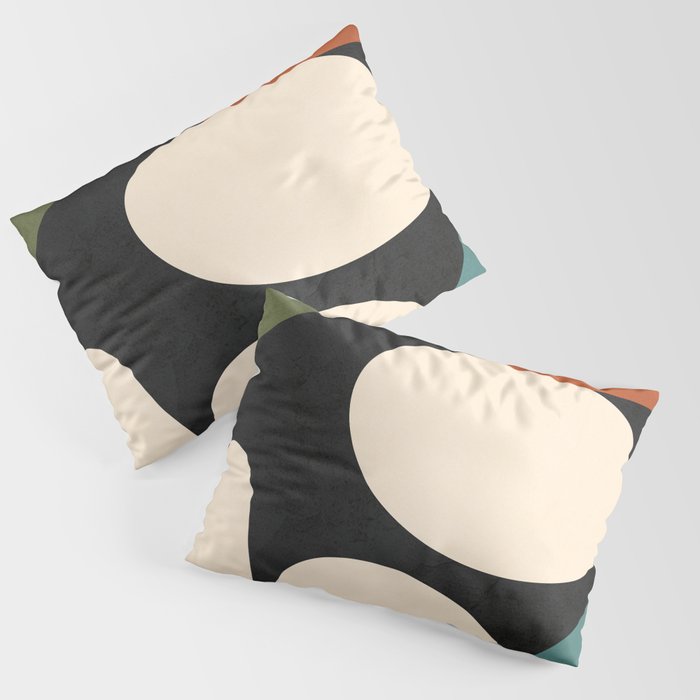 Abstract shapes in the skies 1 Pillow Sham Gallery Image 3