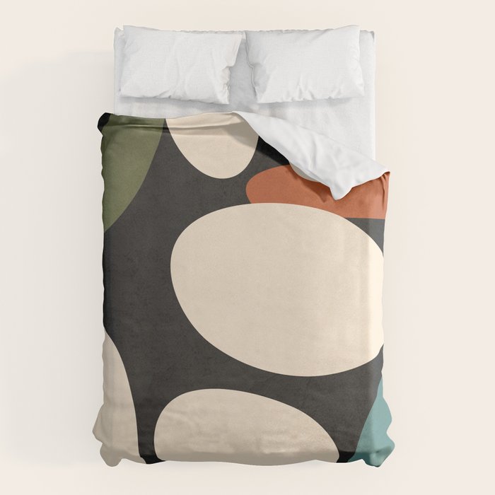Abstract shapes in the skies 1 Duvet Cover Gallery Image 6