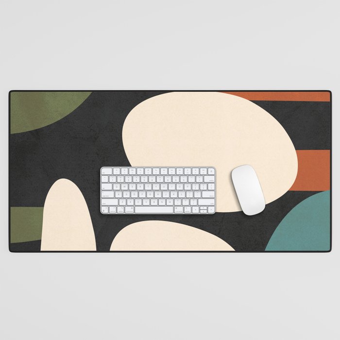 Abstract shapes in the skies 1 Desk Mat Gallery Image 1