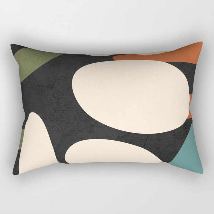Abstract shapes in the skies 1 Rectangular Pillow Gallery Image 2