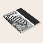 Vintage Skeleton Torso Notebook Gallery Image 2